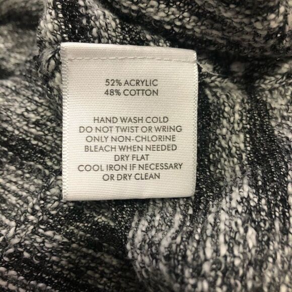 WHITE + warren marled gray knitted sleeveless - Picture 4 of 6